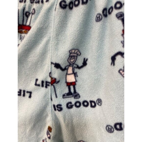 Life is Good Fleece Pajama Pants Grilling Men’s Large - Picture 6 of 7